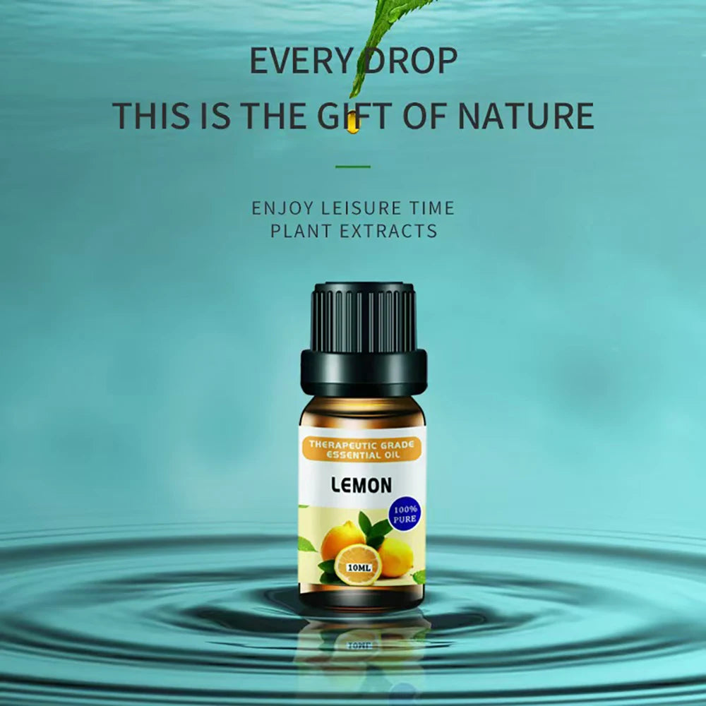 12-Bottle Essential Oil Set for Diffuser & Humidifier