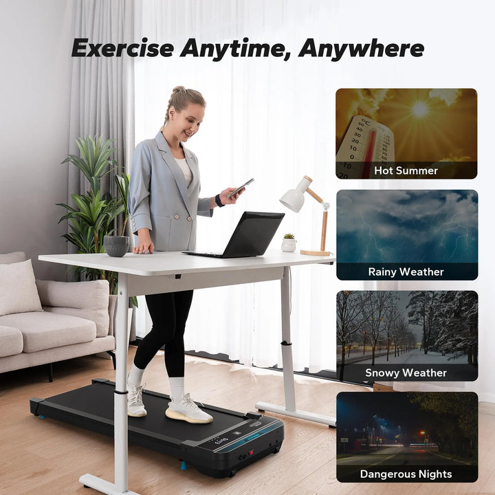MERACH Portable Under Desk Treadmill