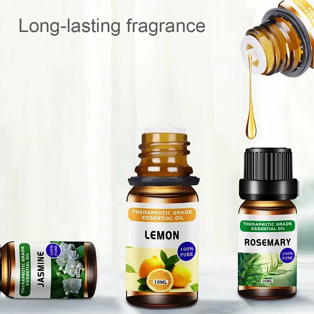 12-Bottle Essential Oil Set for Diffuser & Humidifier
