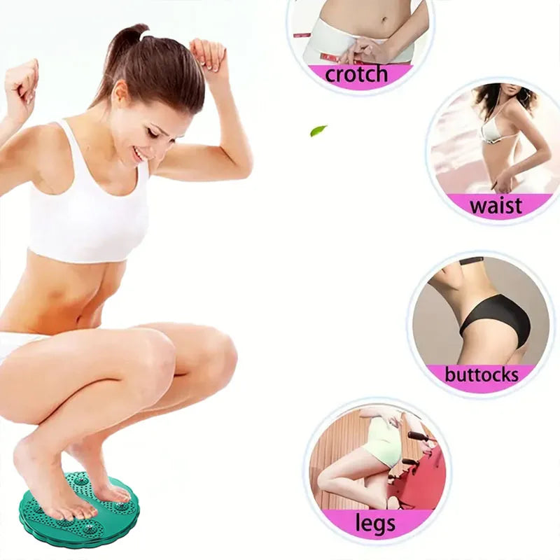 Waist Twisting Balance Disc with Massage