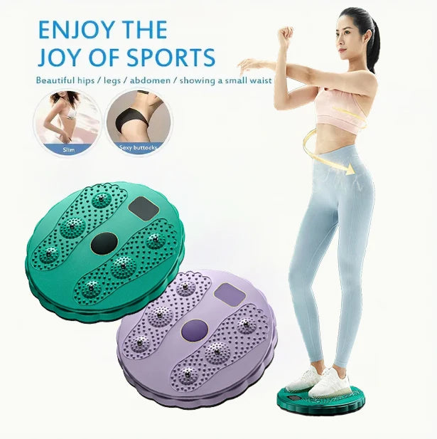 Waist Twisting Balance Disc with Massage