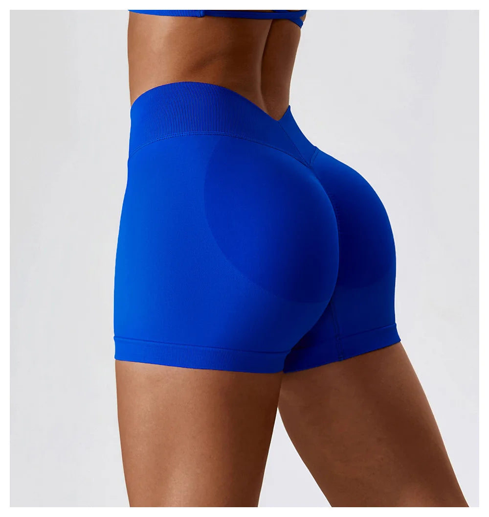 Women’s High Waist Scrunch Butt Yoga Shorts