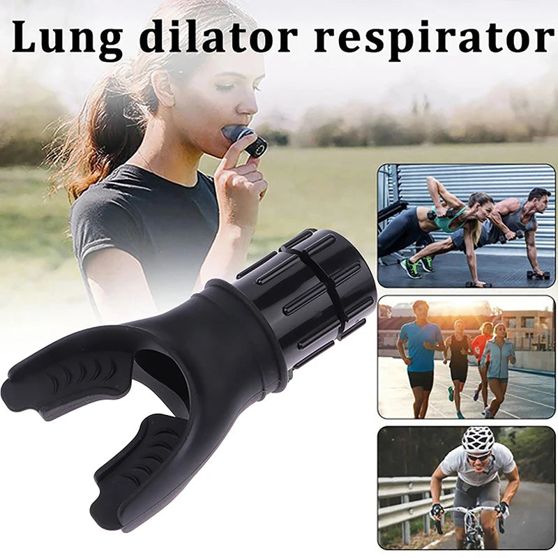 Breathing Trainer – Lung Respiratory Fitness Expiratory Exercise Tool
