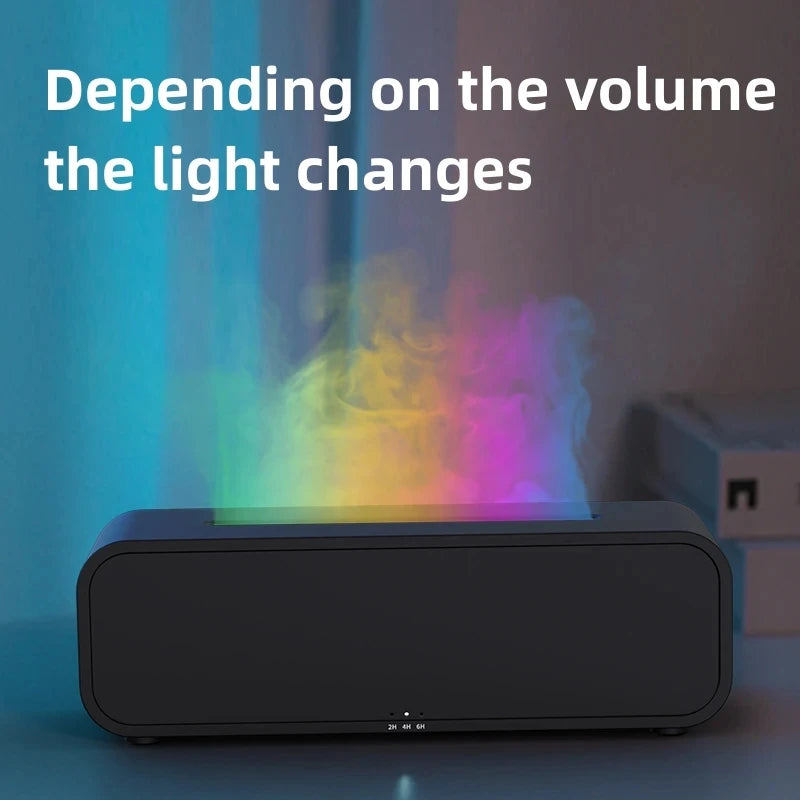 Simulated Flame Aromatherapy Diffuser