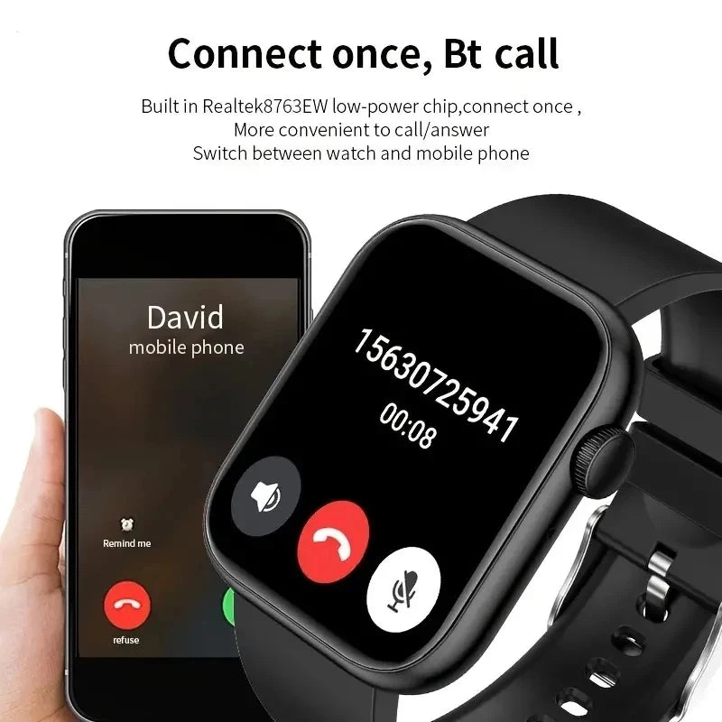T168 Wireless Calling Full Touch Smartwatch