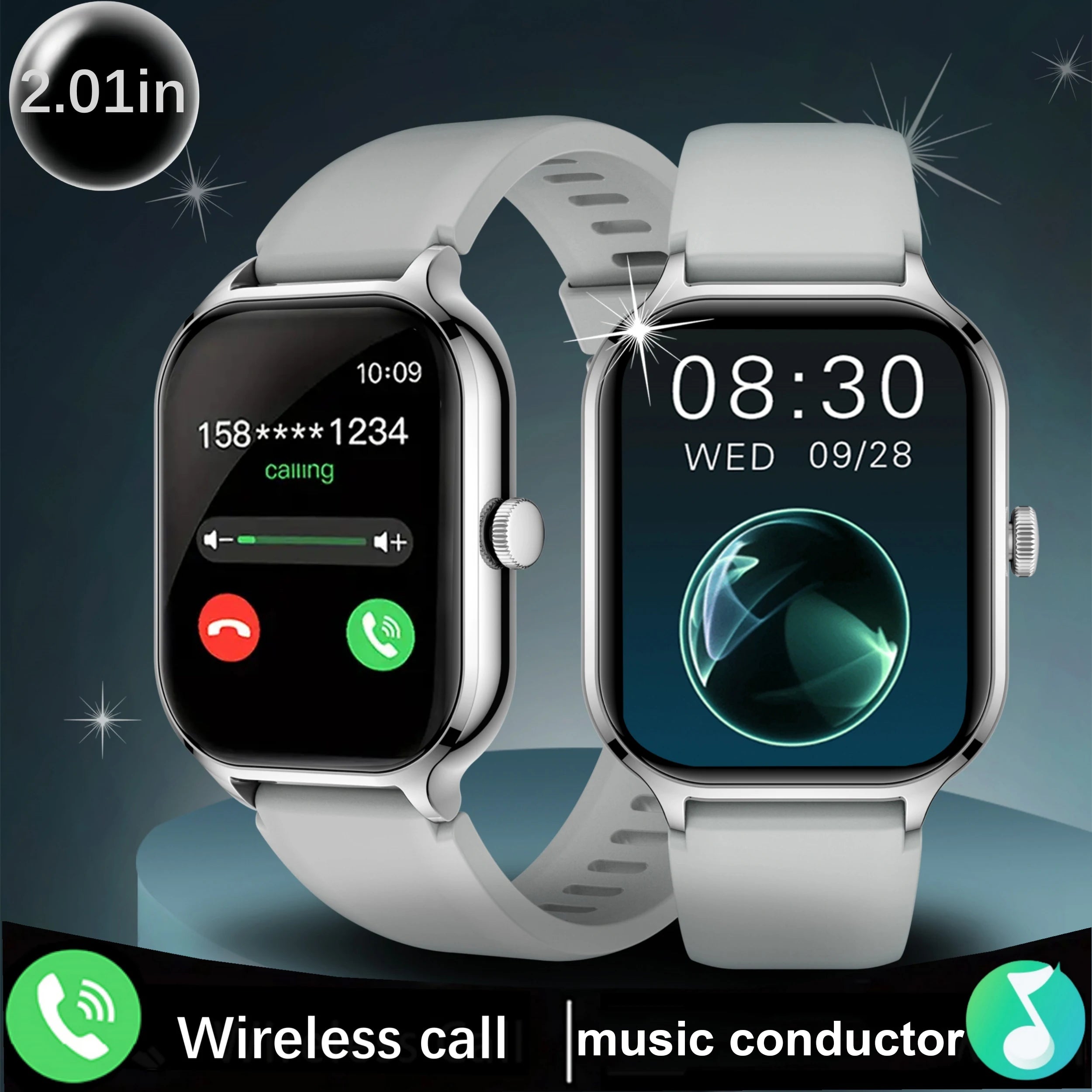 Wireless Calling Multi-Sport Smartwatch
