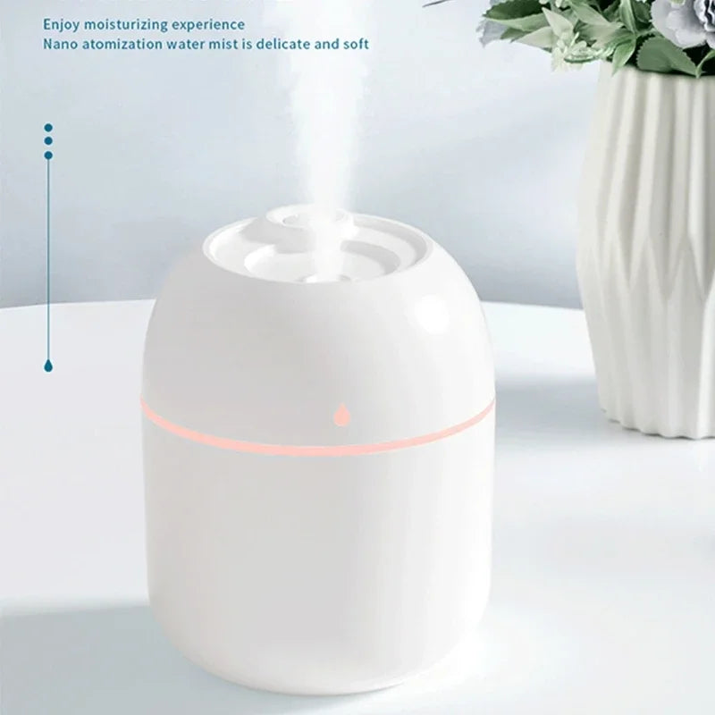 Portable 220ml Mini USB Aroma Diffuser Humidifier