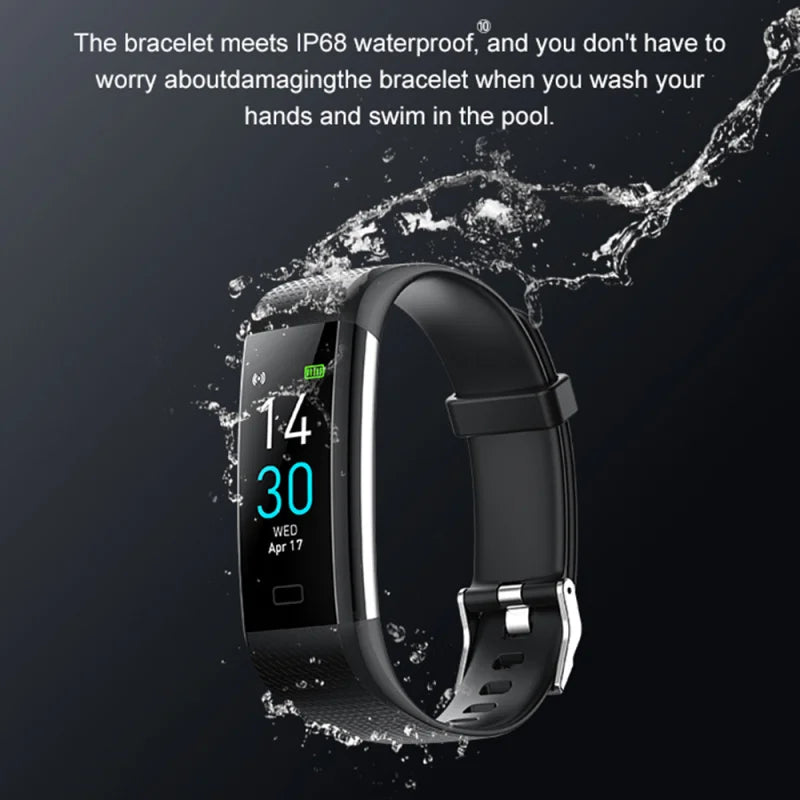 Unisex Smart Sports Wristband with Health Monitor