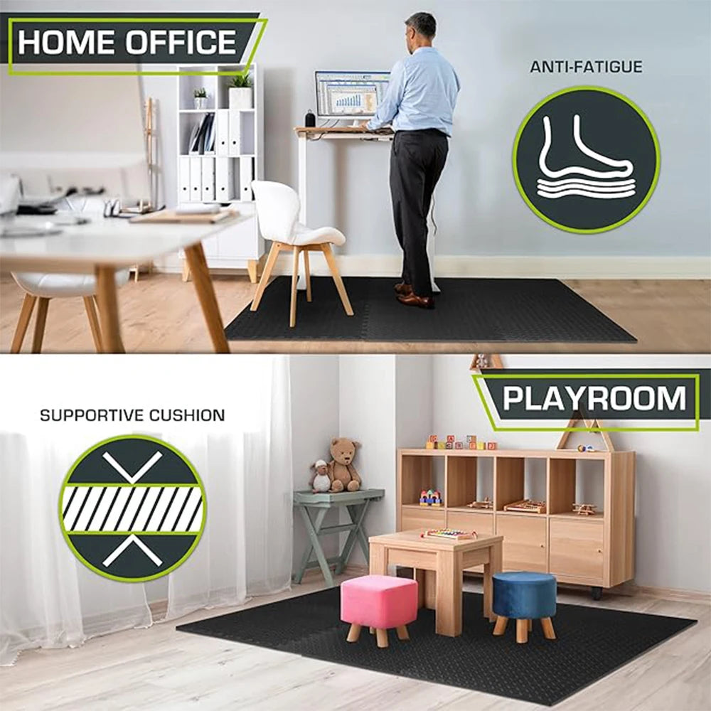 16-Pcs EVA Puzzle Fitness Mat