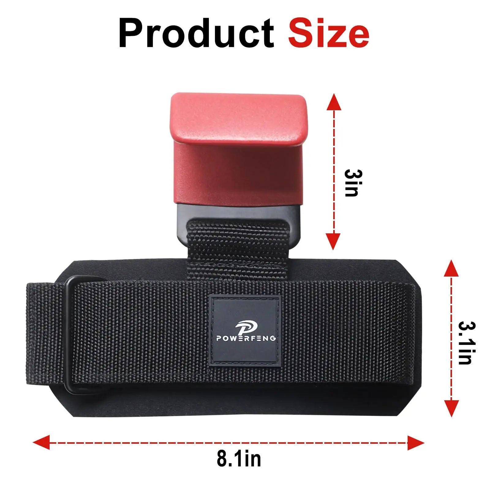 2pcs Lifting Hook Wrist Straps – Heavy-Duty Grip Support