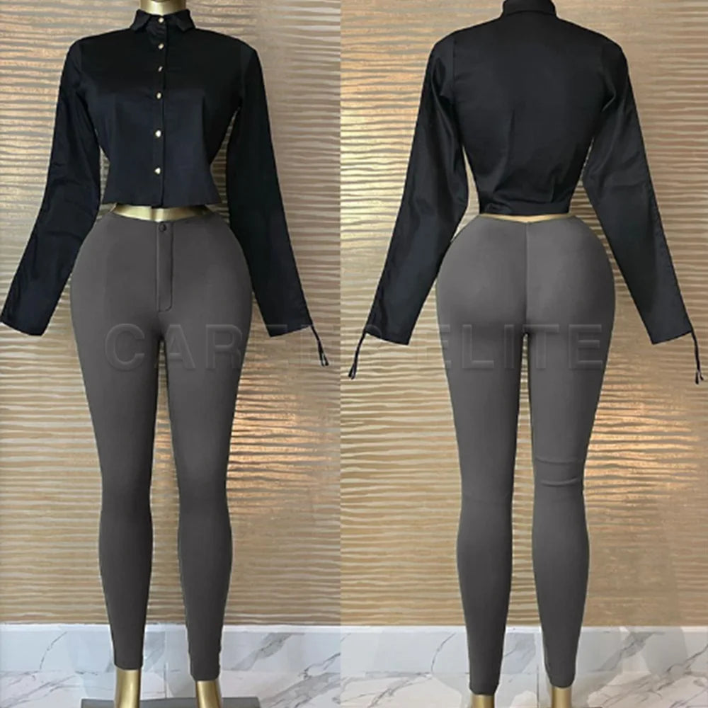 Women’s High Waist Skinny Leggings Pants