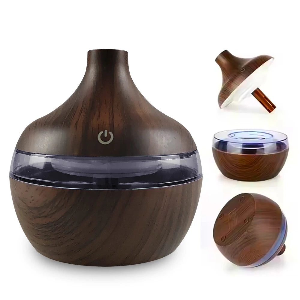 Portable USB Humidifier & Aromatherapy Diffuser