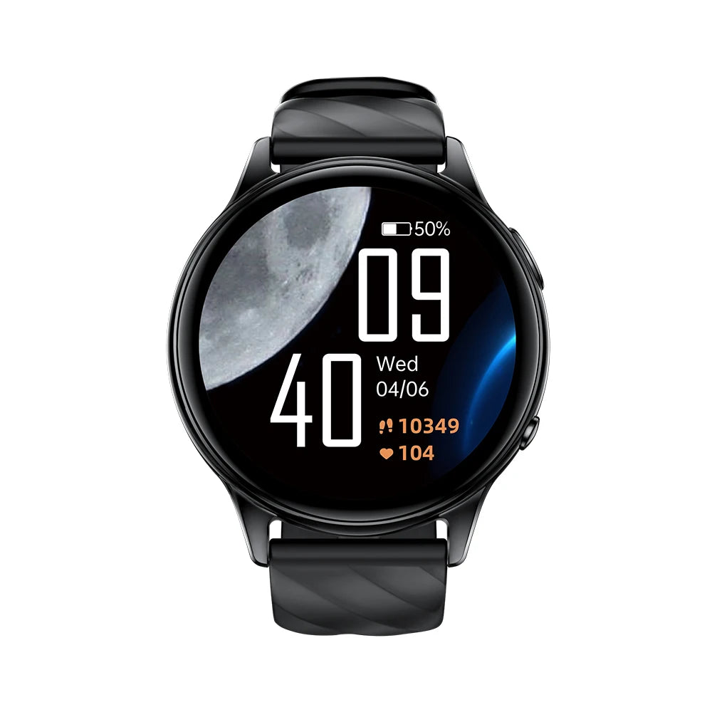 KUMI GW5 1.39" Smartwatch with Liveness Detection