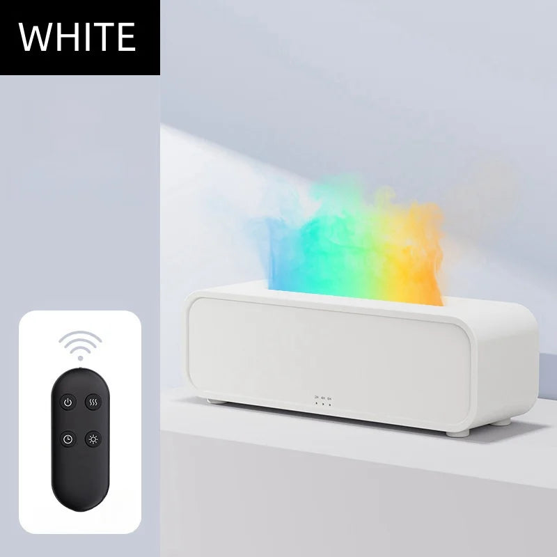 Simulated Flame Aromatherapy Diffuser