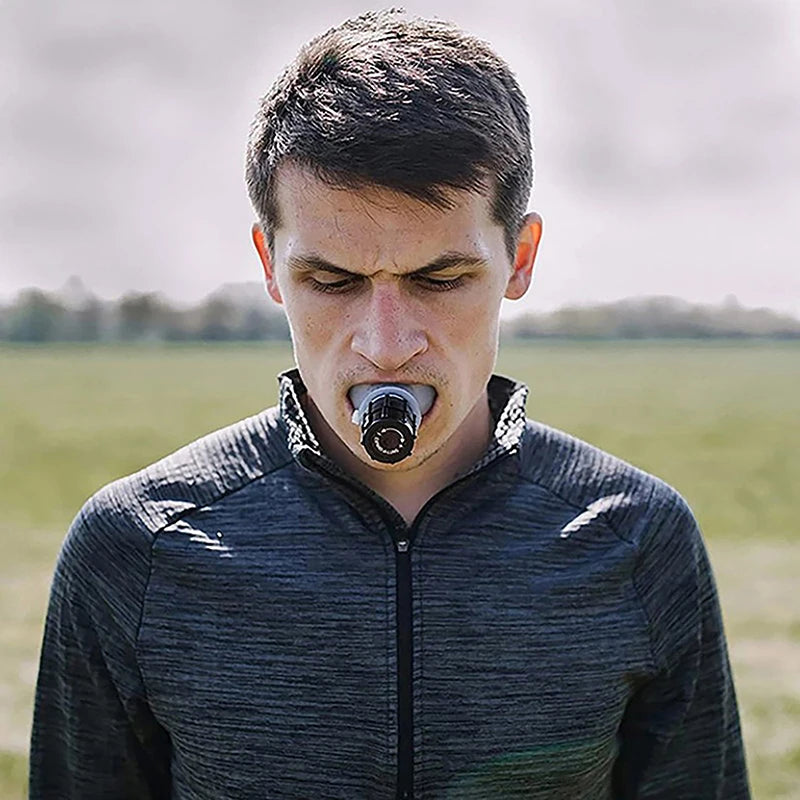 Breathing Trainer – Lung Respiratory Fitness Expiratory Exercise Tool