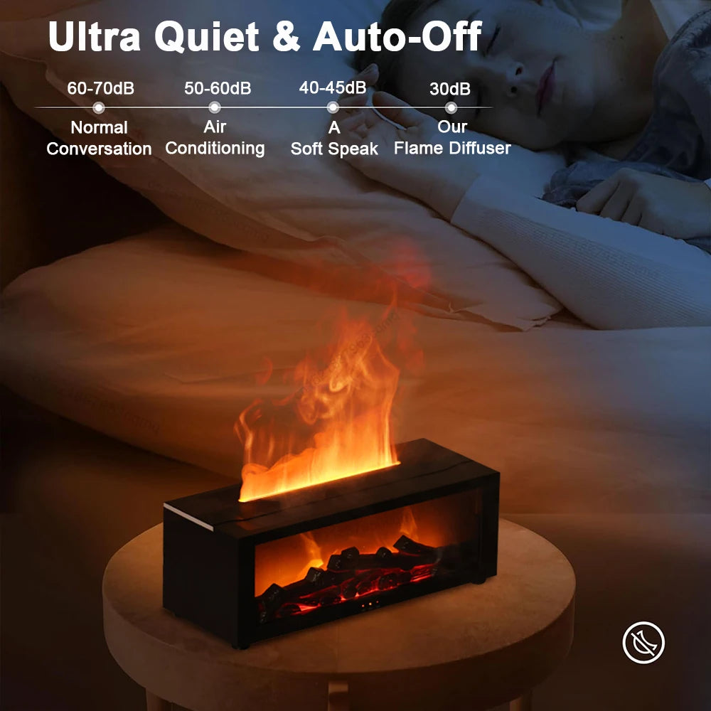 Flame Effect Essential Oil Humidifier