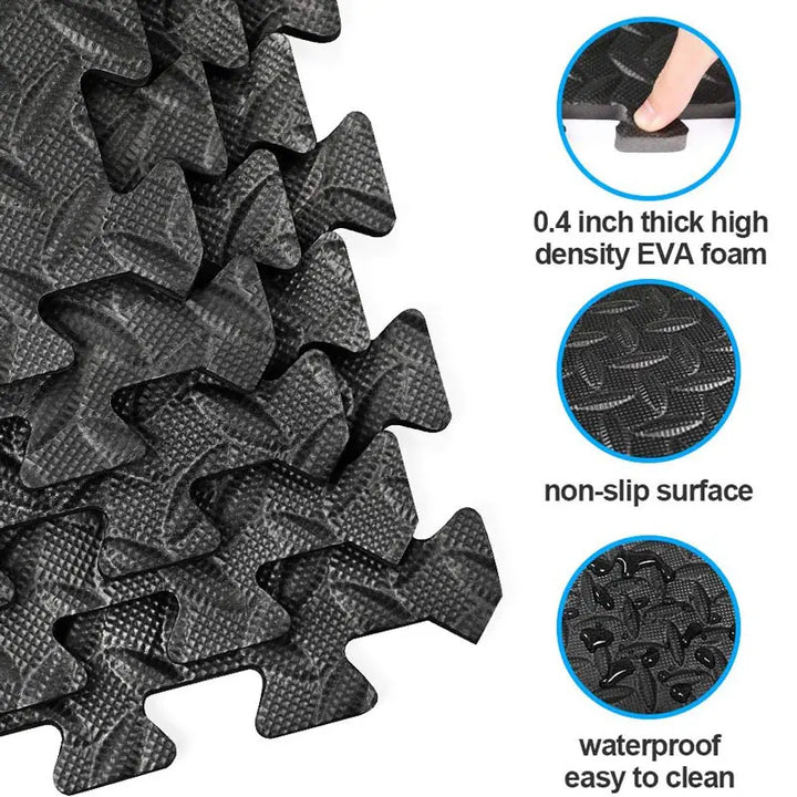 16-Pcs EVA Puzzle Fitness Mat
