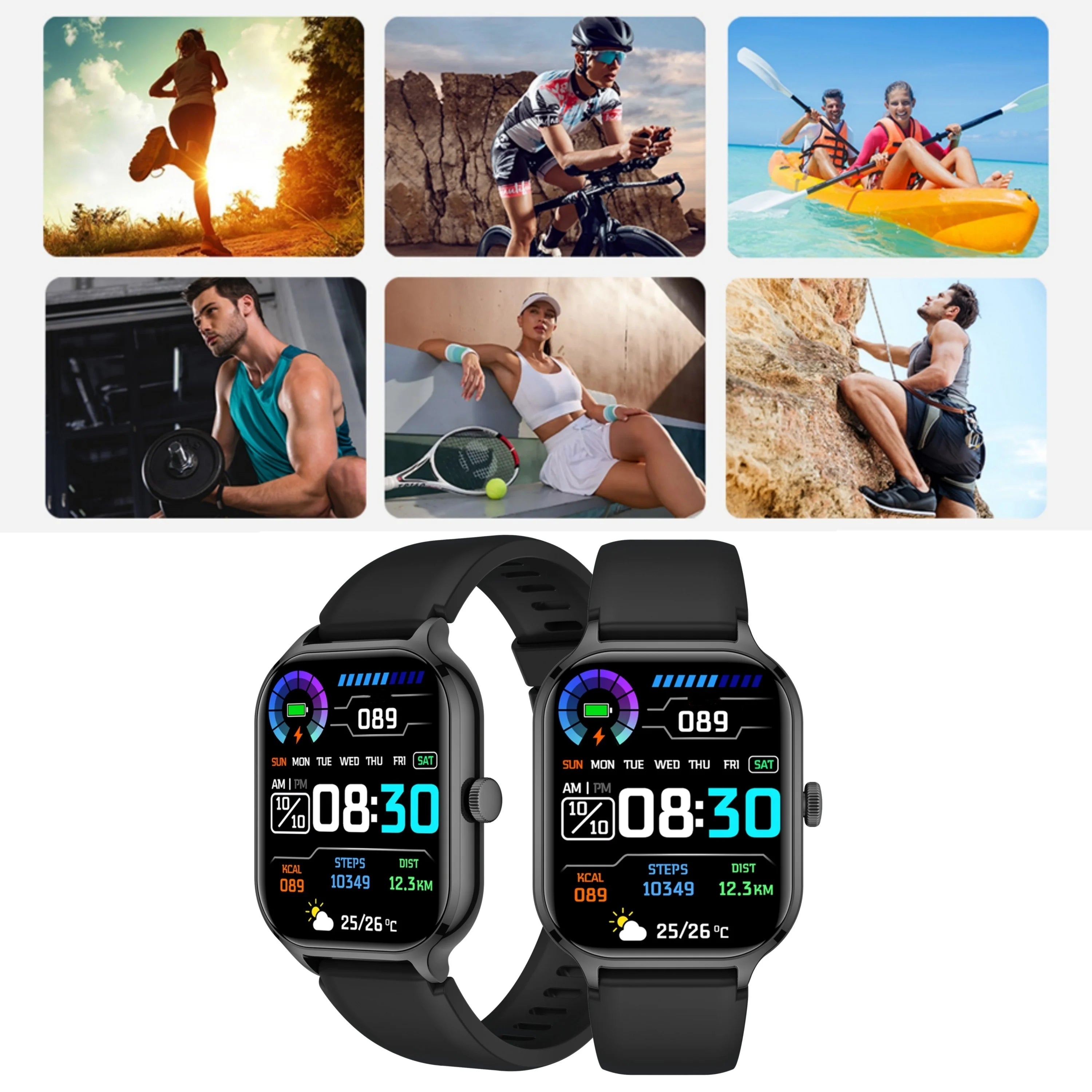 Wireless Calling Multi-Sport Smartwatch