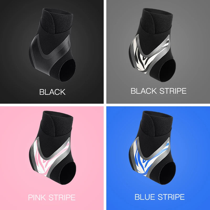 Adjustable Elastic Ankle Support Brace – Breathable Compression Protector