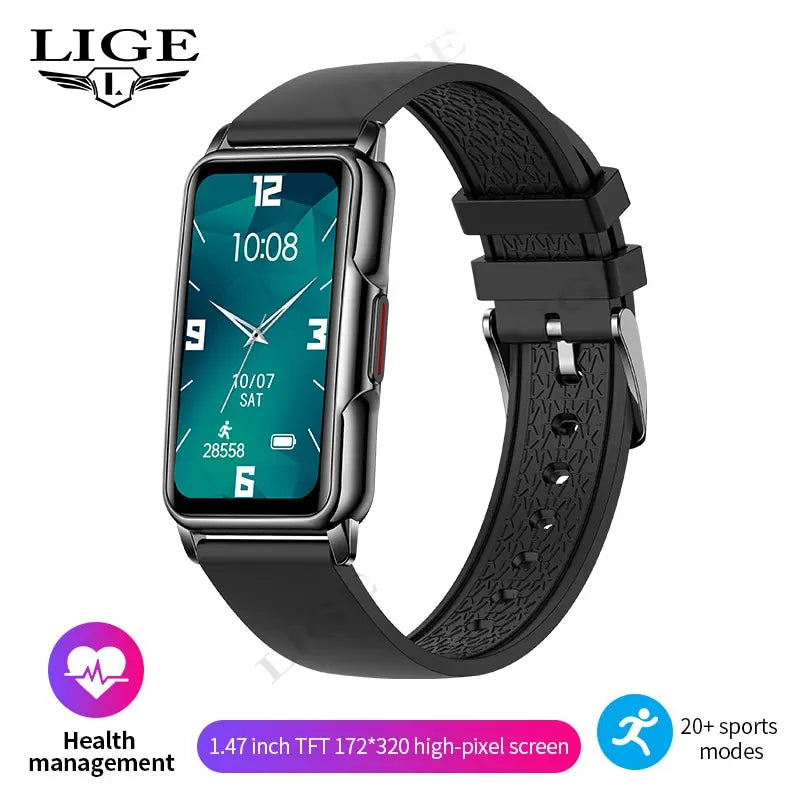 LIGE Women’s Smart Watch – Bluetooth Call & Fitness Tracker