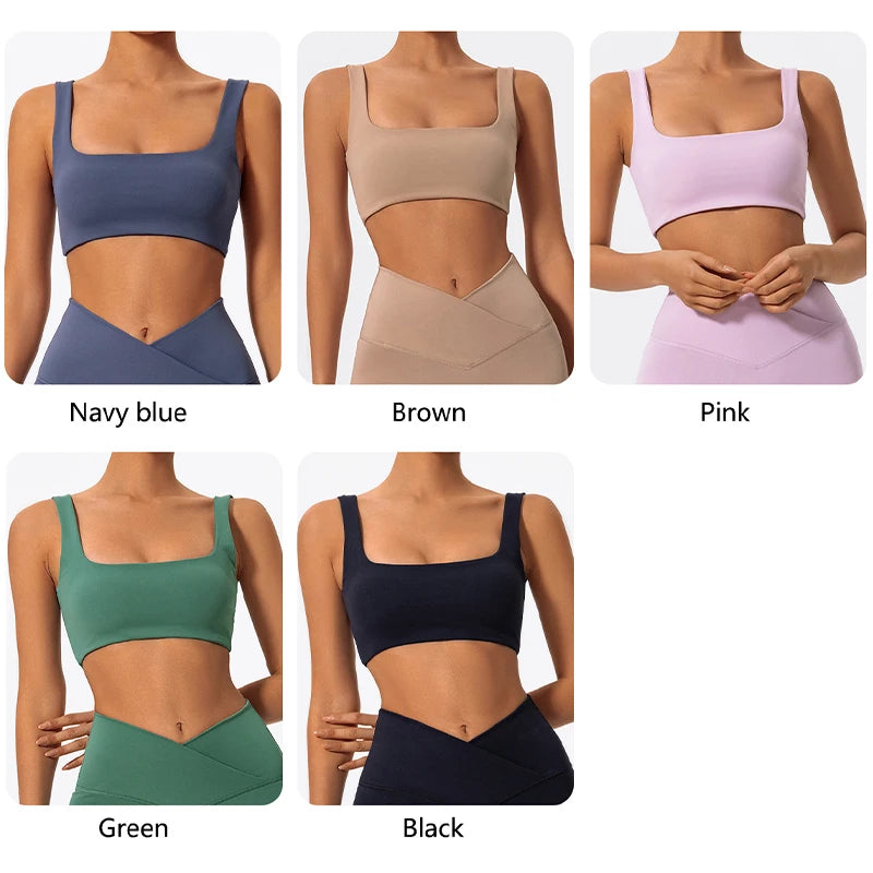 Ctenkevet Women’s Shockproof Yoga Bra