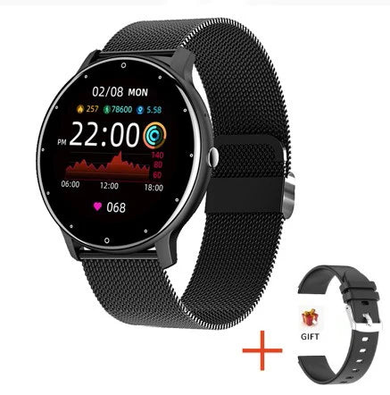 LIGE Smartwatch – Full Touch Bluetooth 5.2 Call & Fitness Tracker (IP67)