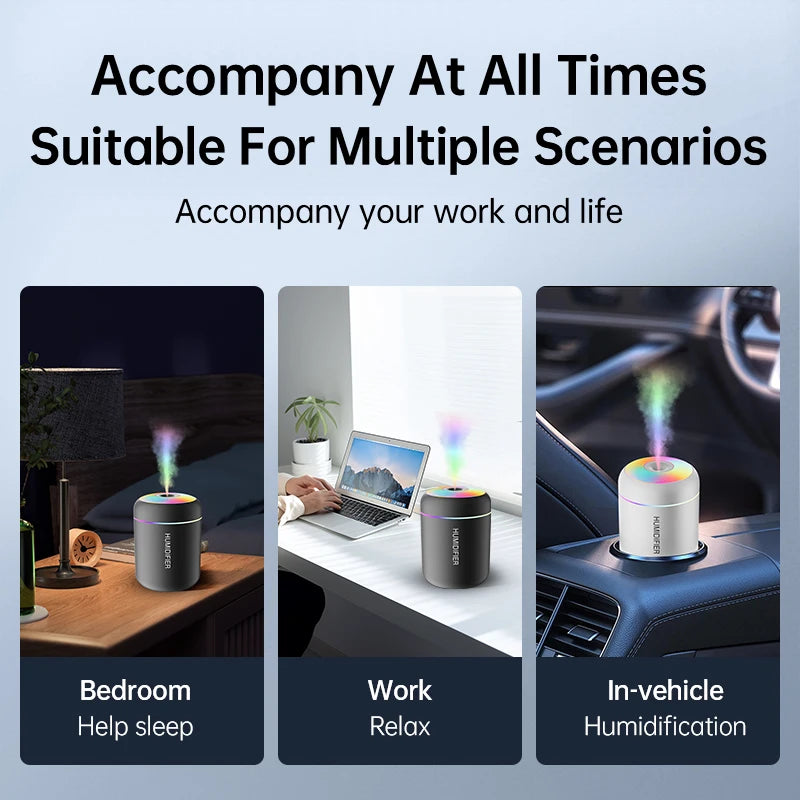 180ML Mini USB Aroma Diffuser Humidifier