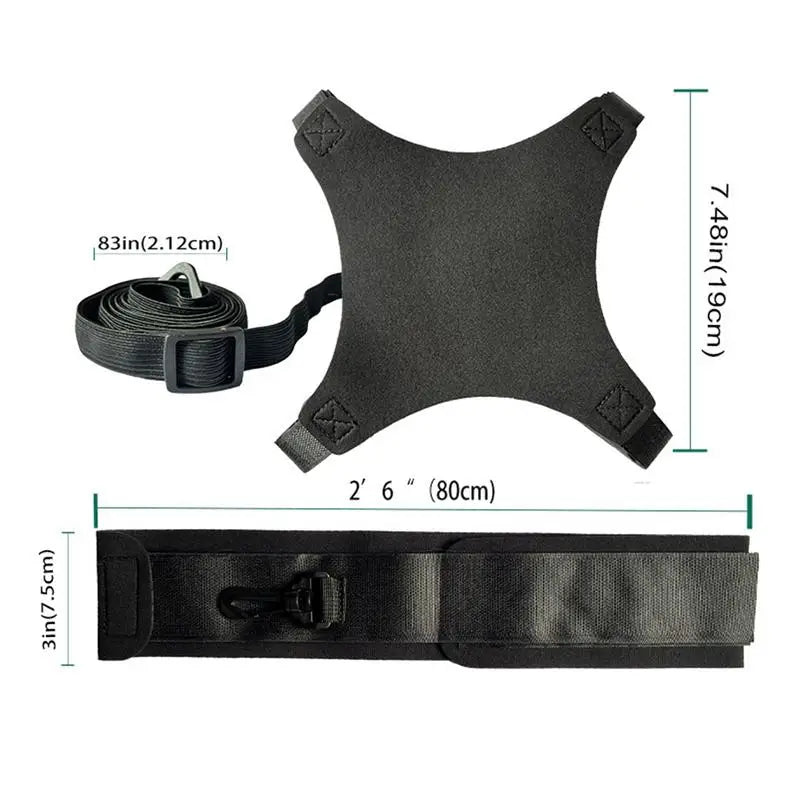 Volleyball Spike Training Belt with Elastic Swing