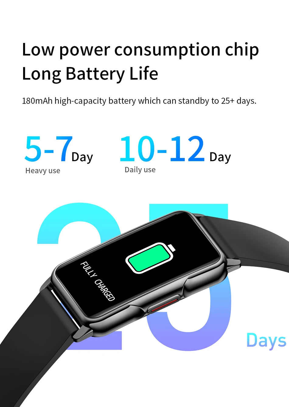 LIGE Women’s Smart Watch – Bluetooth Call & Fitness Tracker