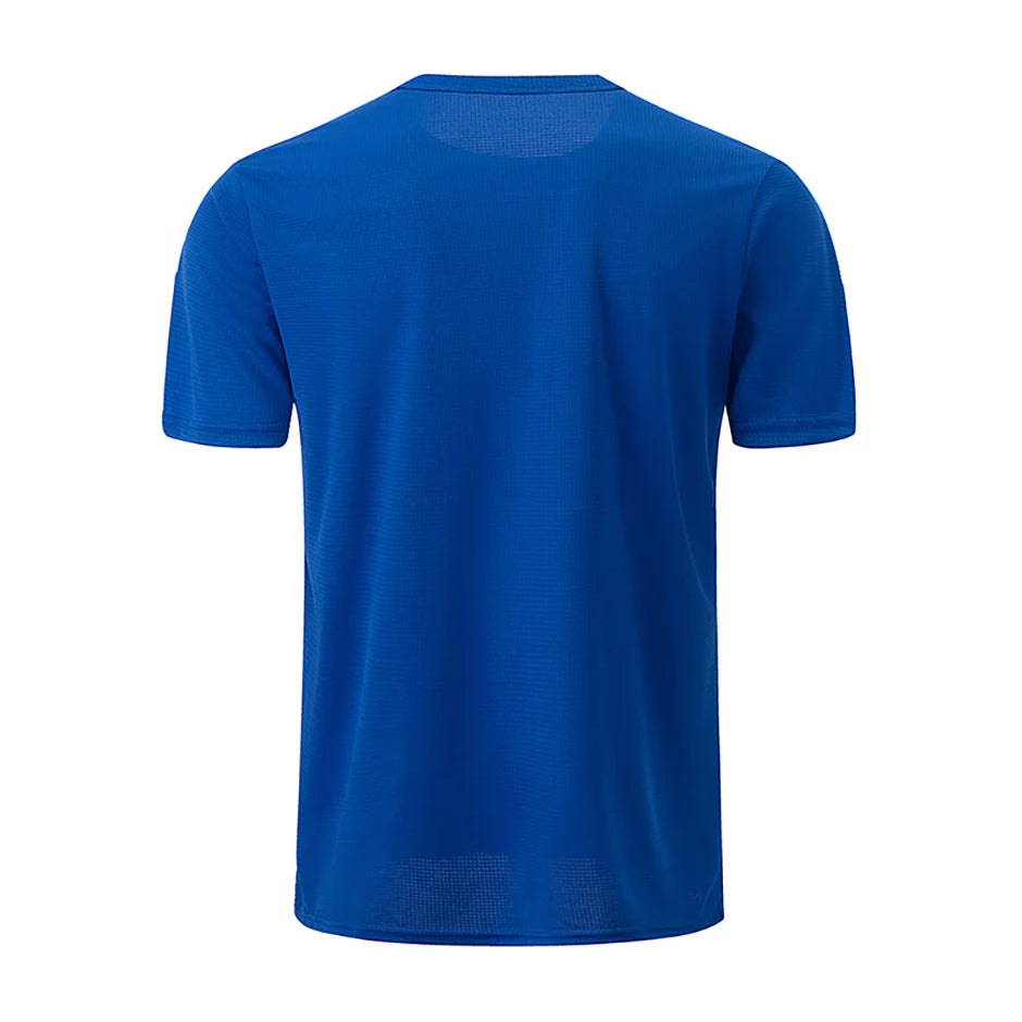 Men’s Waffle Knit Sports T-Shirt – Solid Color Fitness & Running Top (1/5 Pcs)