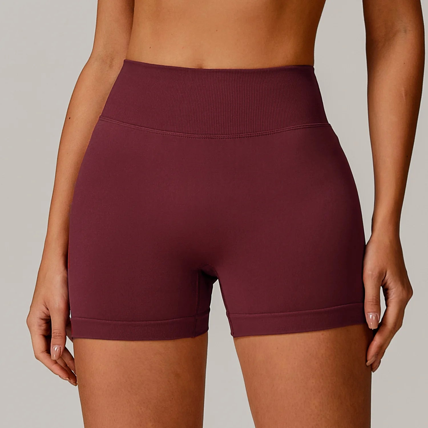 Women’s High Waist Scrunch Butt Yoga Shorts