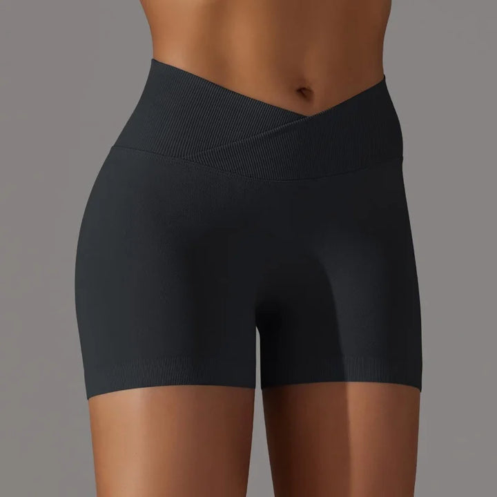 3-Piece Women’s High Waist Peach Hip Sports Set