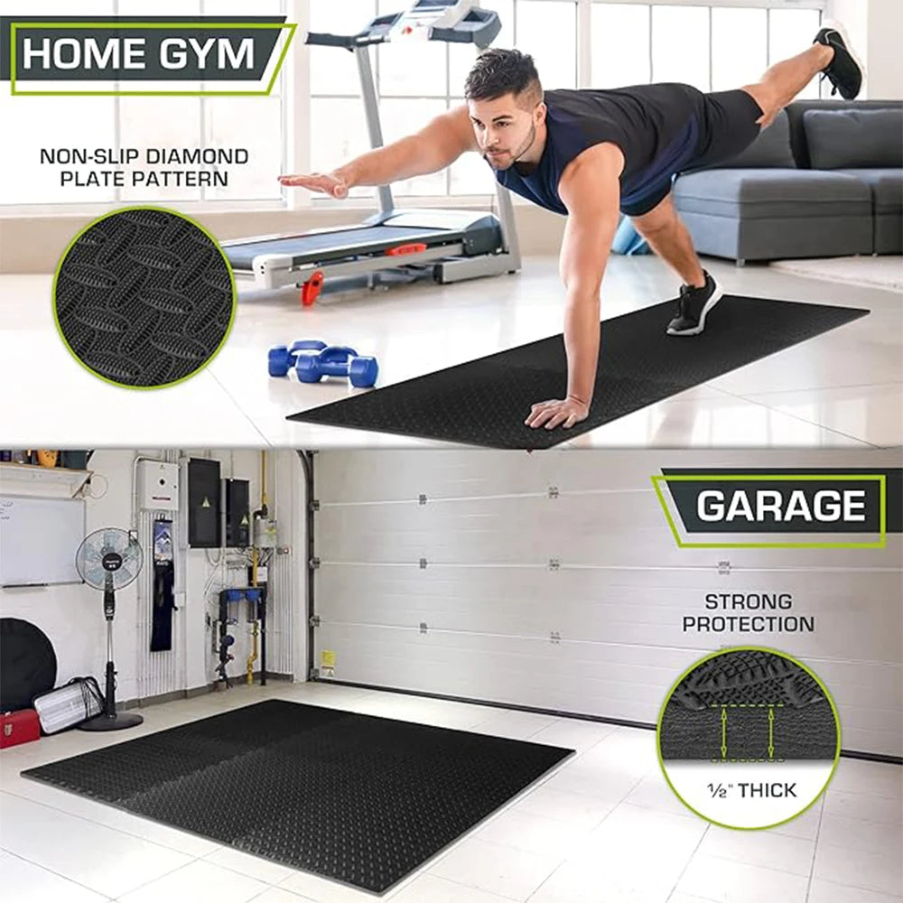 16-Pcs EVA Puzzle Fitness Mat