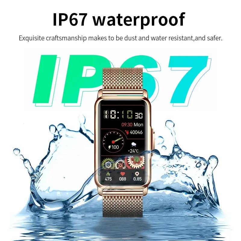 LIGE Women’s Smart Watch – Bluetooth Call & Fitness Tracker