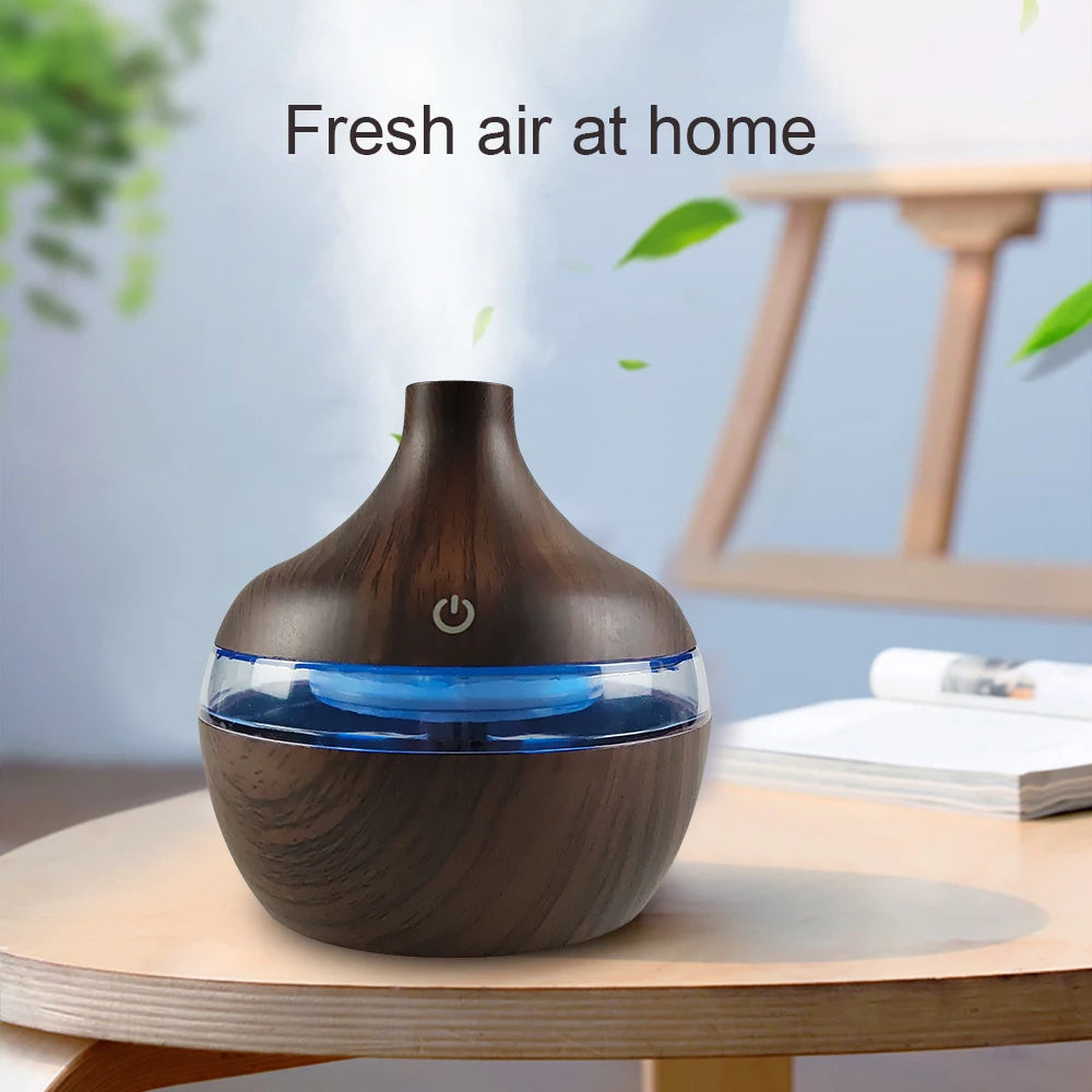 Portable USB Humidifier & Aromatherapy Diffuser