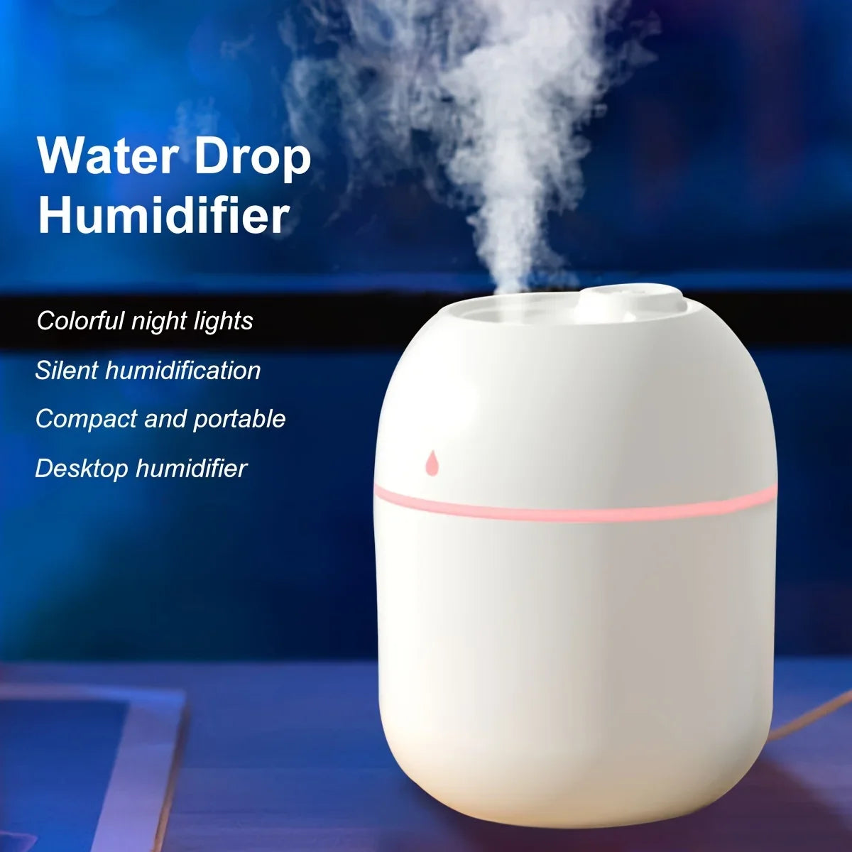 Portable 220ml Mini USB Aroma Diffuser Humidifier