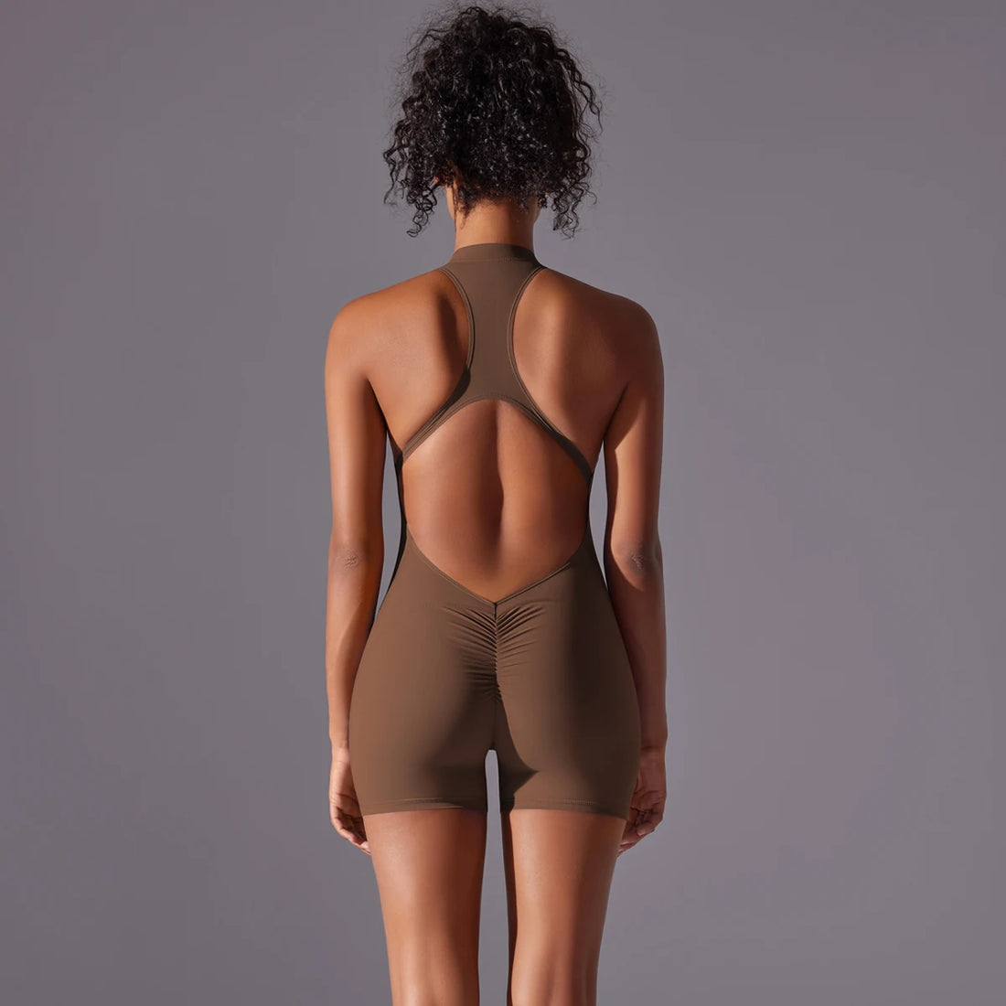 Women’s Sports Bodysuit – Push Up Quick-Dry Yoga Suit