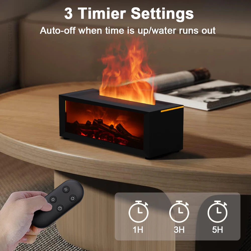 Flame Effect Essential Oil Humidifier