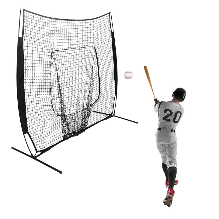 Pro Baseball Softball Practice Net with Backstop
