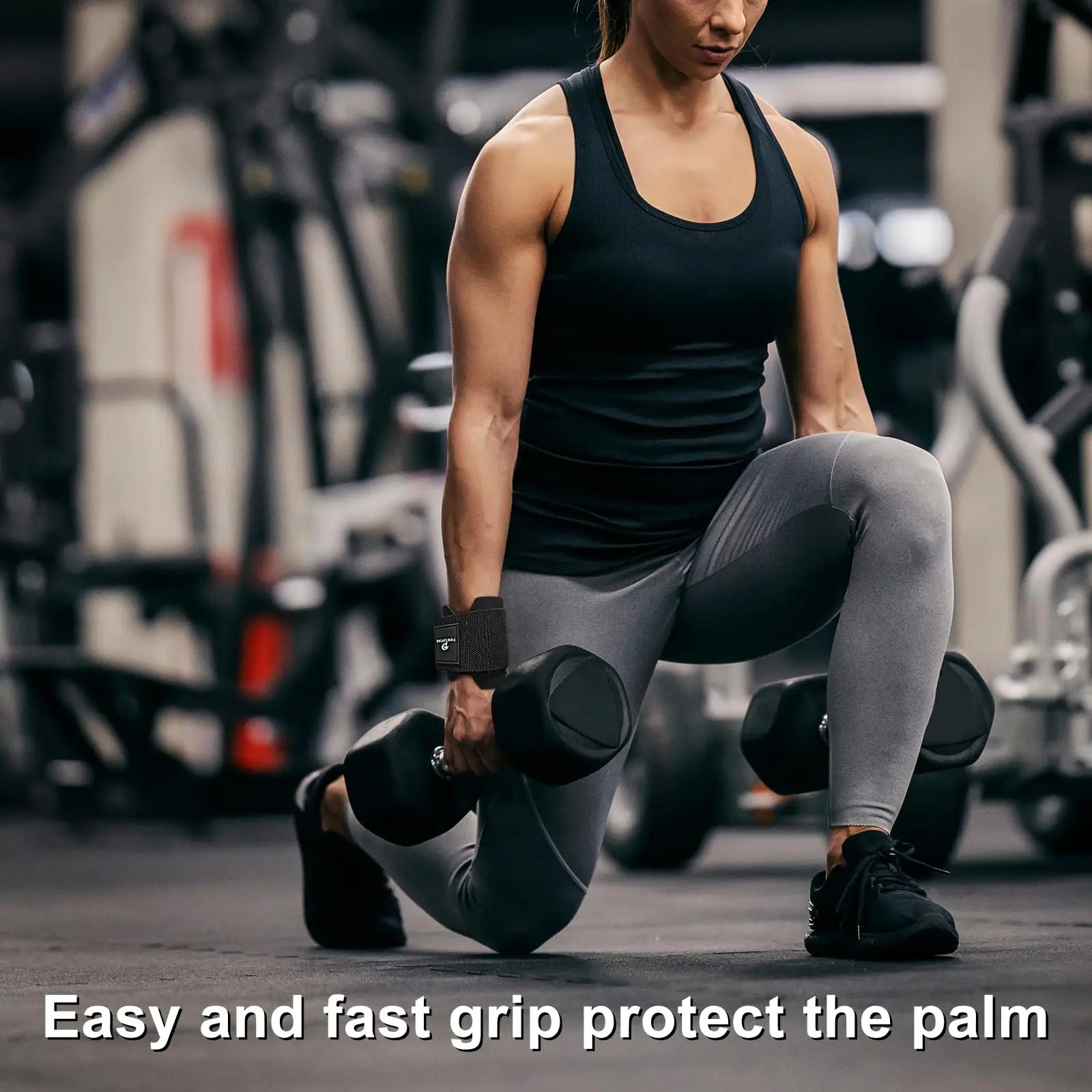 2pcs Lifting Hook Wrist Straps – Heavy-Duty Grip Support