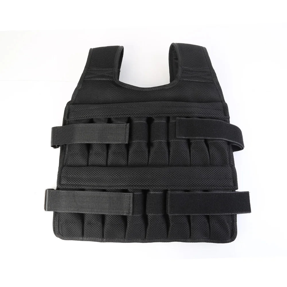 Adjustable Weighted Training Vest – Empty Bag Fitness Jacket 3–35kg
