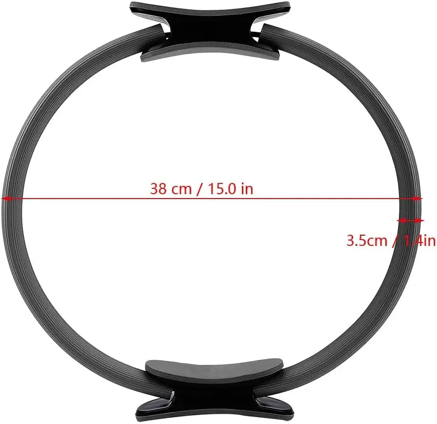 Yoga Pilates Resistance Ring – Non-Slip Fitness & Muscle Training Circle
