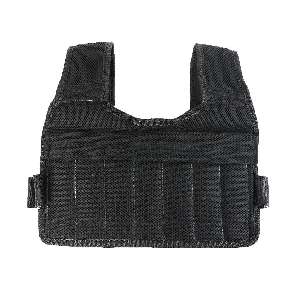 Adjustable Weighted Training Vest – Empty Bag Fitness Jacket 3–35kg