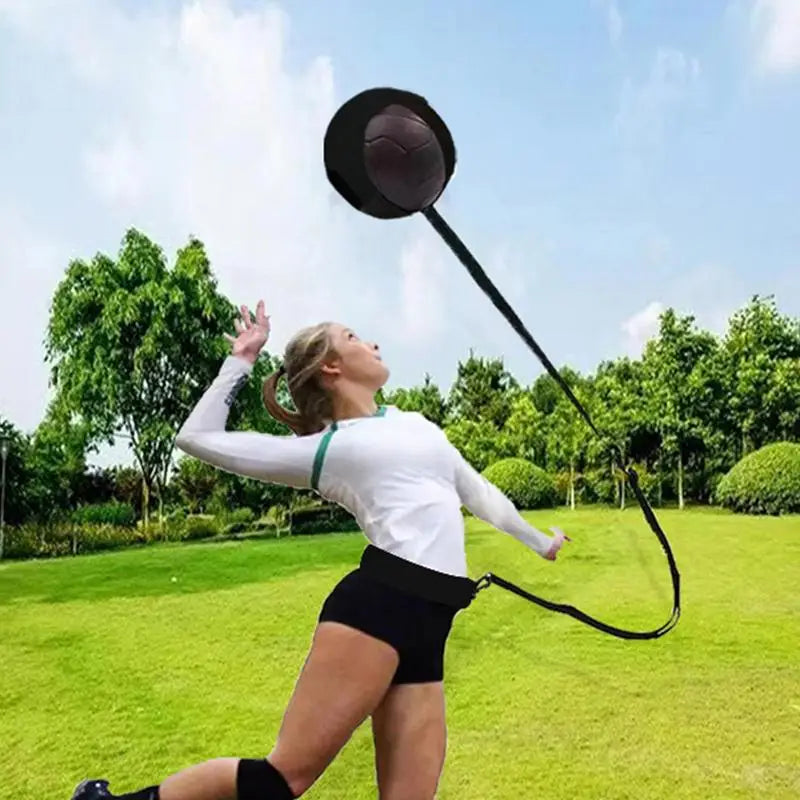 Volleyball Spike Training Belt with Elastic Swing