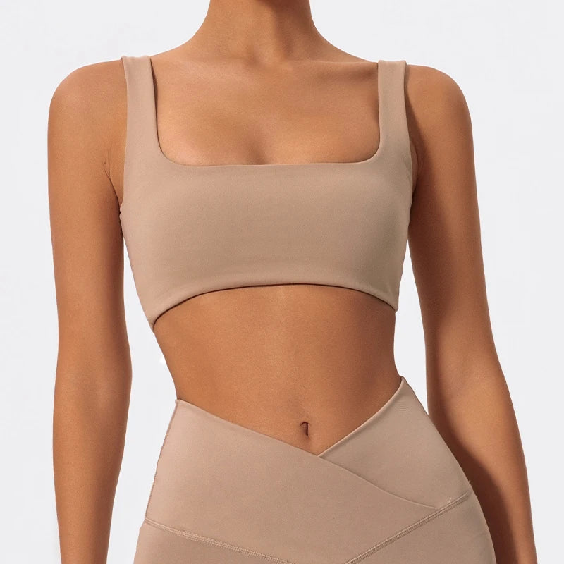 Ctenkevet Women’s Shockproof Yoga Bra