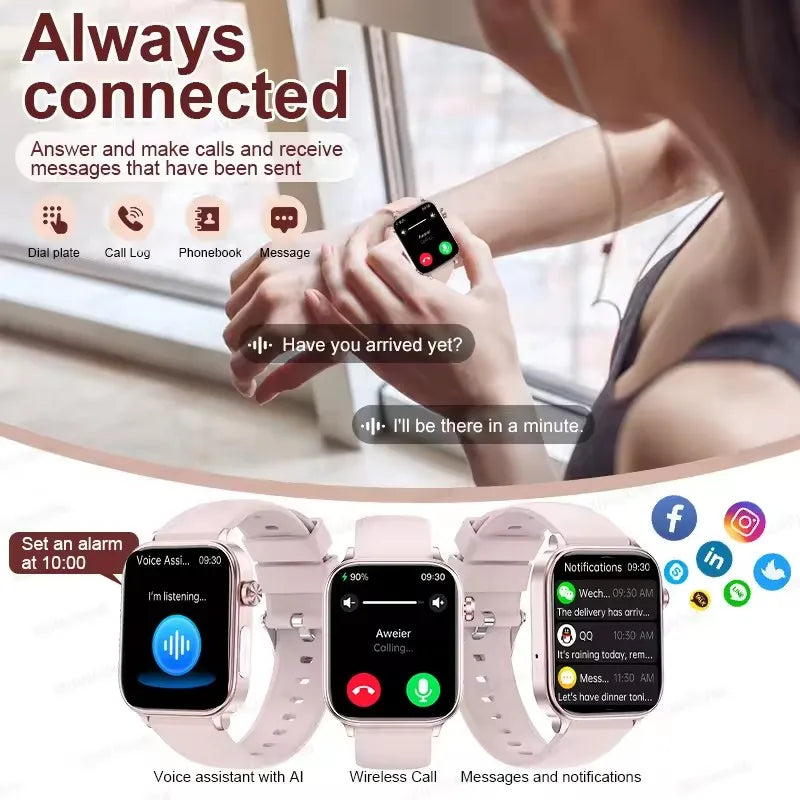 2025 ECG+PPG Smartwatch with Health Monitoring