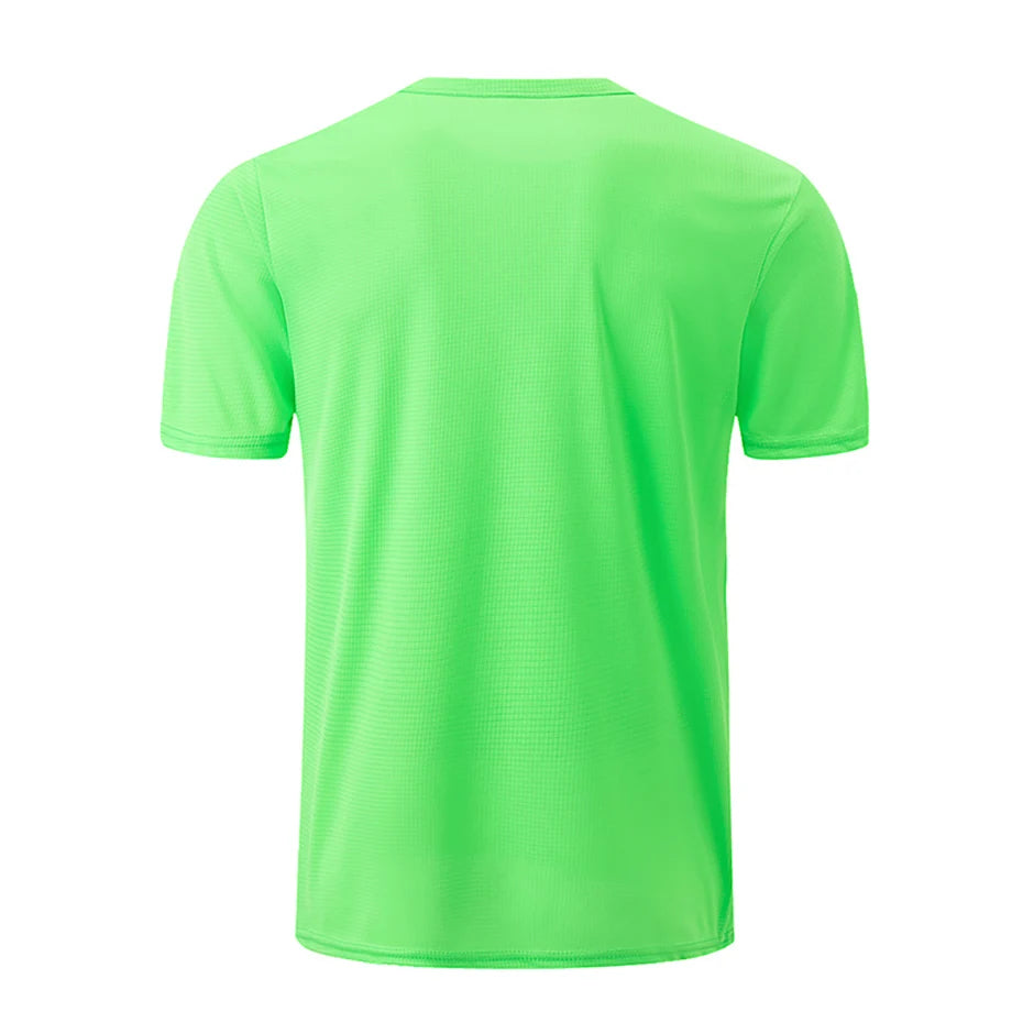 Men’s Waffle Knit Sports T-Shirt – Solid Color Fitness & Running Top (1/5 Pcs)