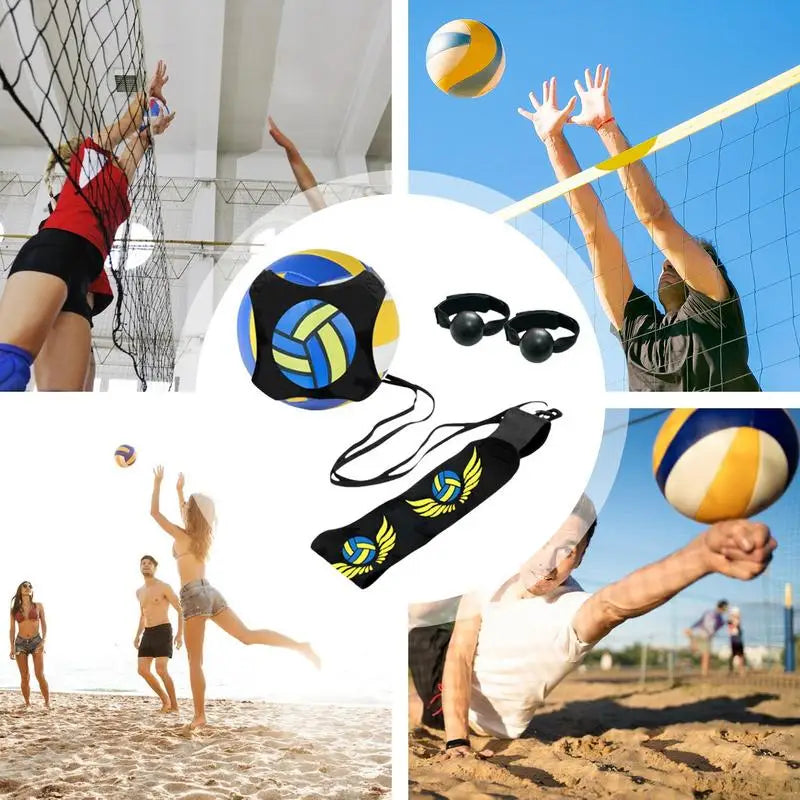 Volleyball Spike Training Belt with Elastic Swing