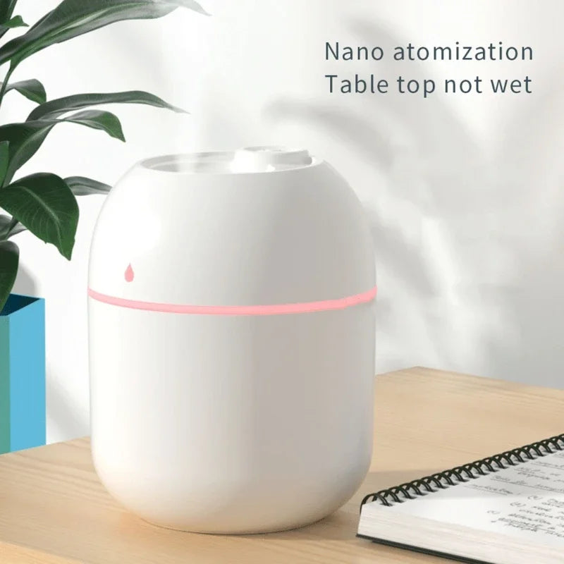 Portable 220ml Mini USB Aroma Diffuser Humidifier