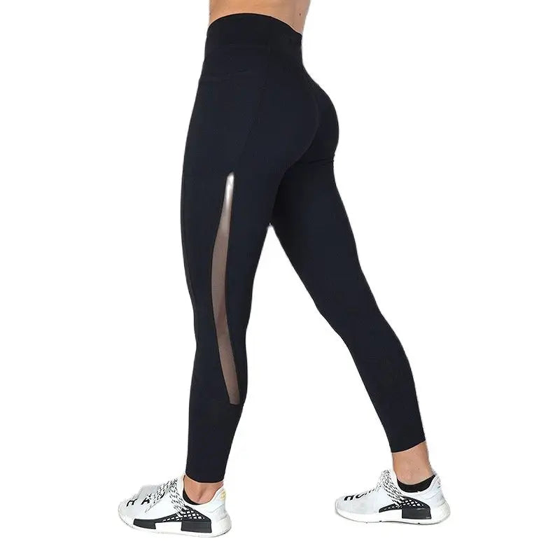 Women’s Cropped Sports Leggings with Pockets
